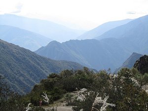 Vi kan se Machu Picchu fjellet