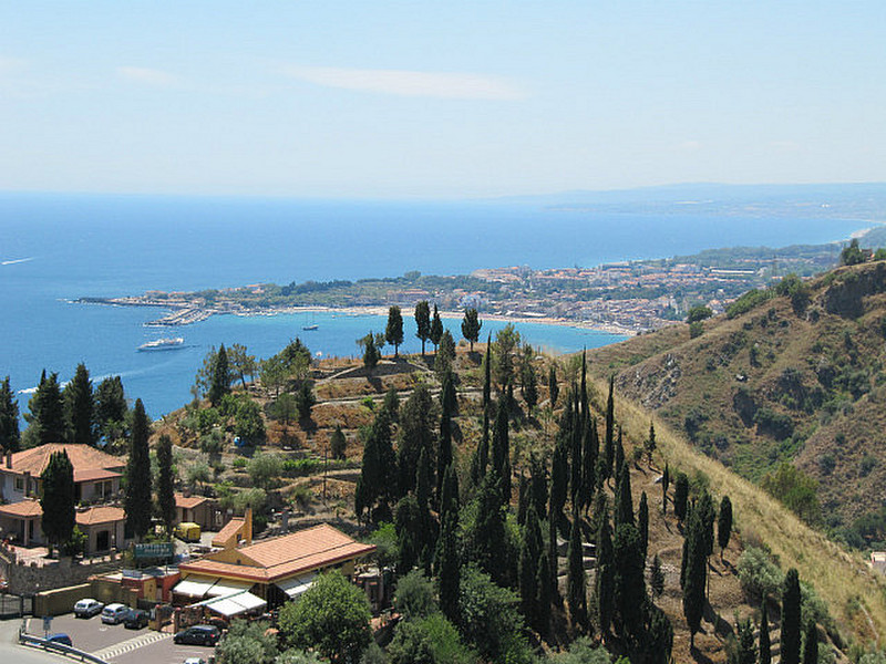 View from Taormina