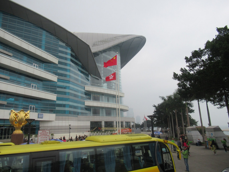 Red Bus Loop in Hong Kong