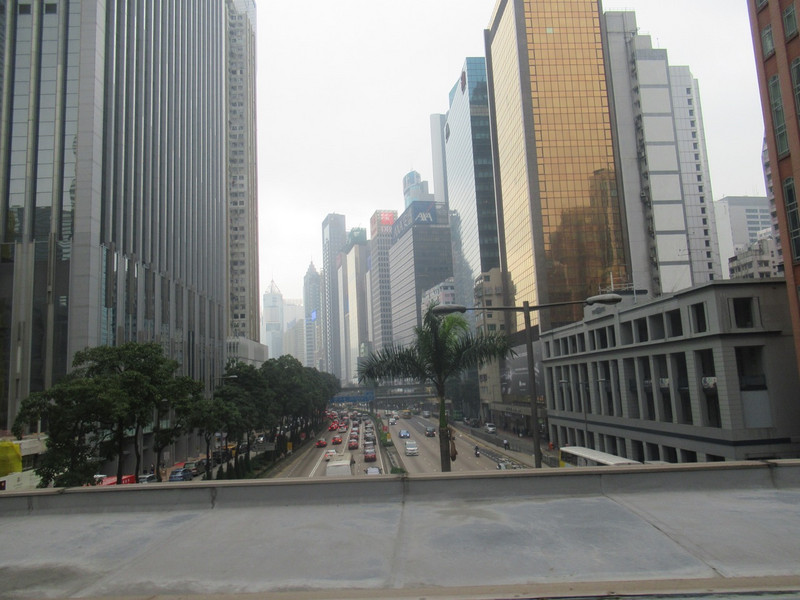 Red Bus Loop in Hong Kong