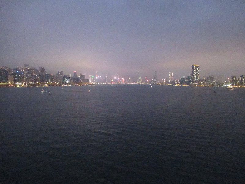 Hong Kong Harbour at Night