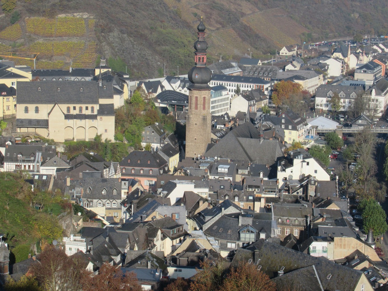 View from Reischsburg Castle