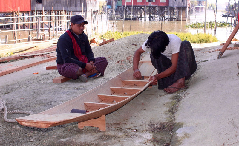 Teak carving