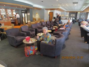 Air NZ Lounge in Brisbane