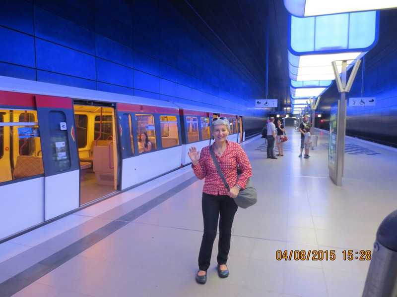 Hafencity train station