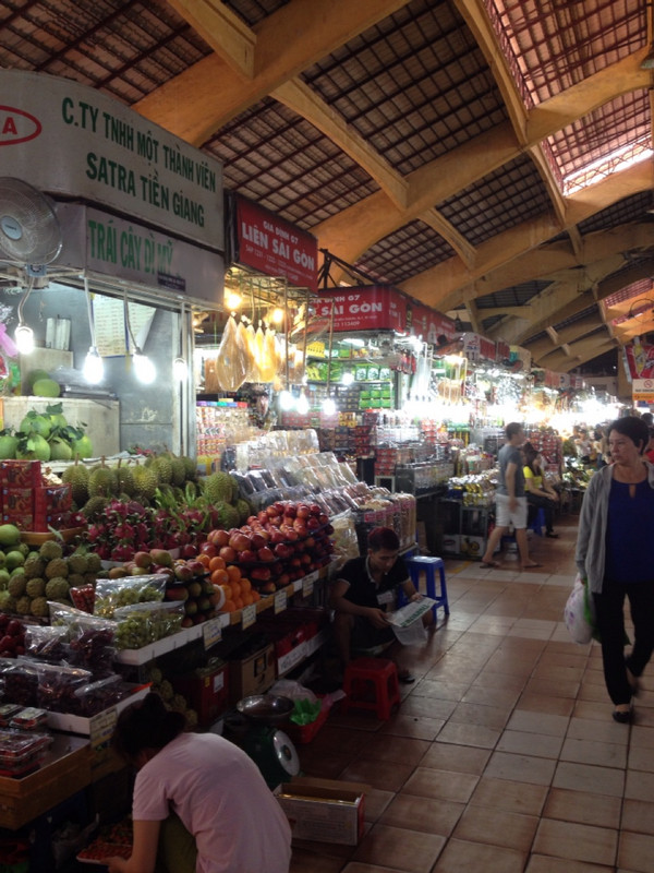 Some of the food market, this area stinks!!