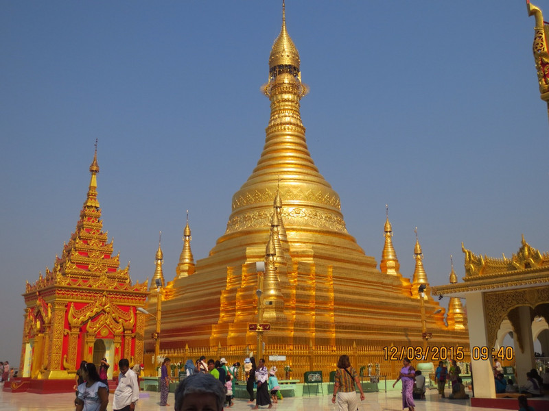 Another golden stupa
