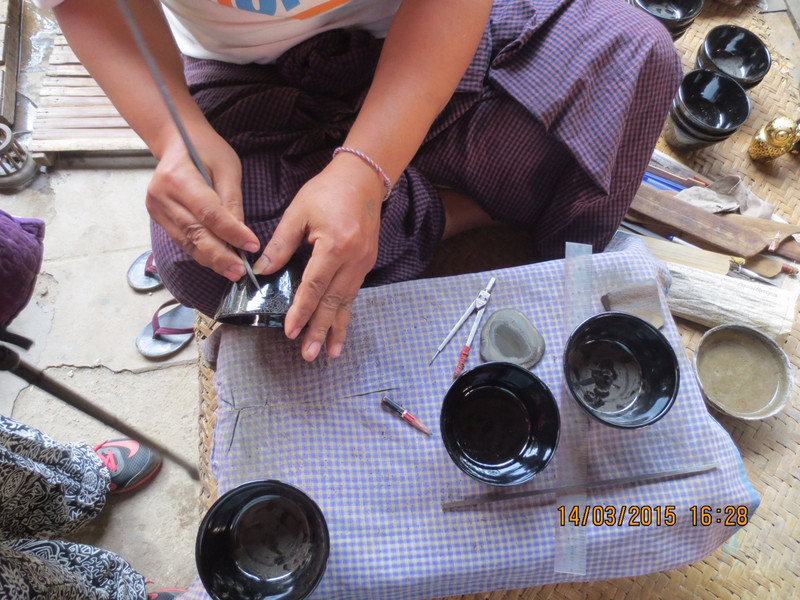 Lacquerware making