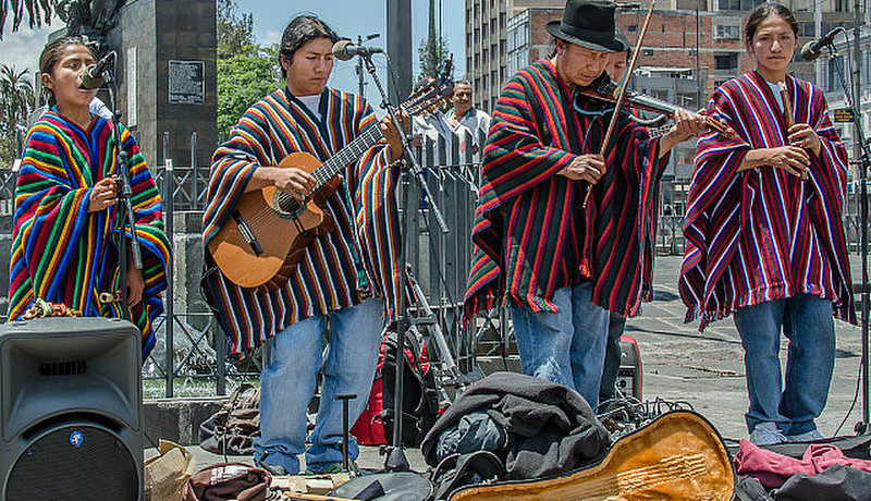 Andean Music in the Square