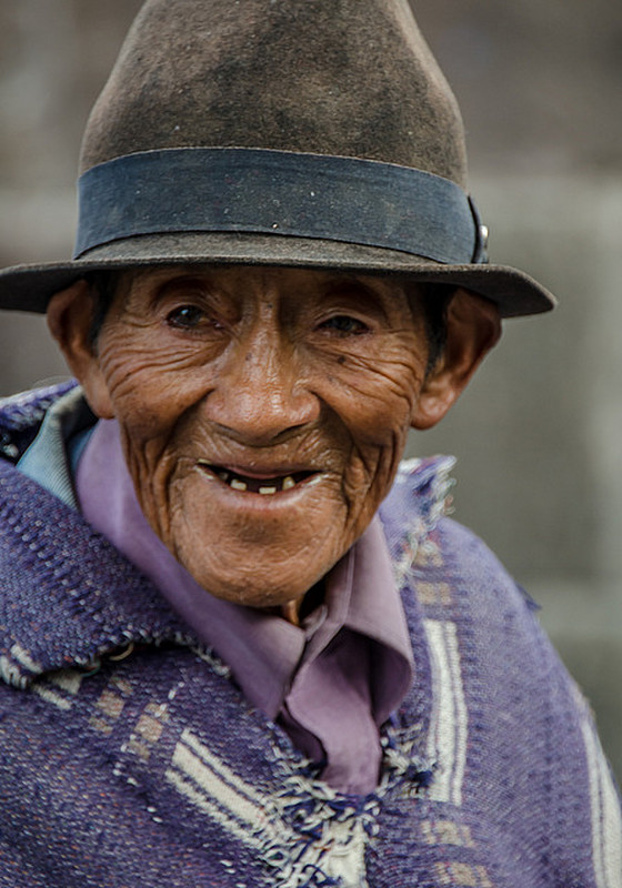 Old Man in Quito