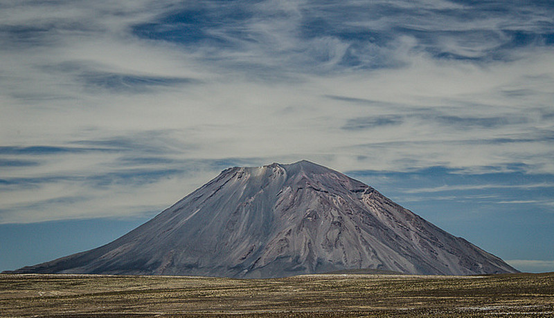 Volcano Mismi-Perhap the Source of the Amazon