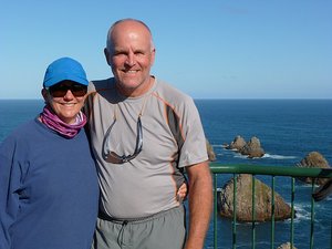 Donna &amp; Jim at Nugget Point (dfs)