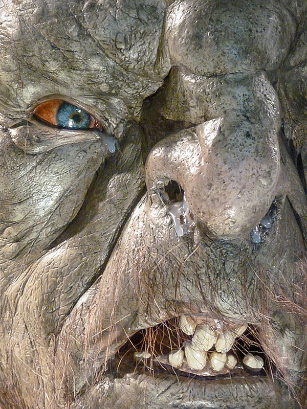 Te Papa Museum-The Trolls from Hobbit 1