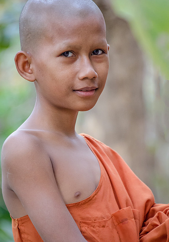 A Young Buddhist Monk