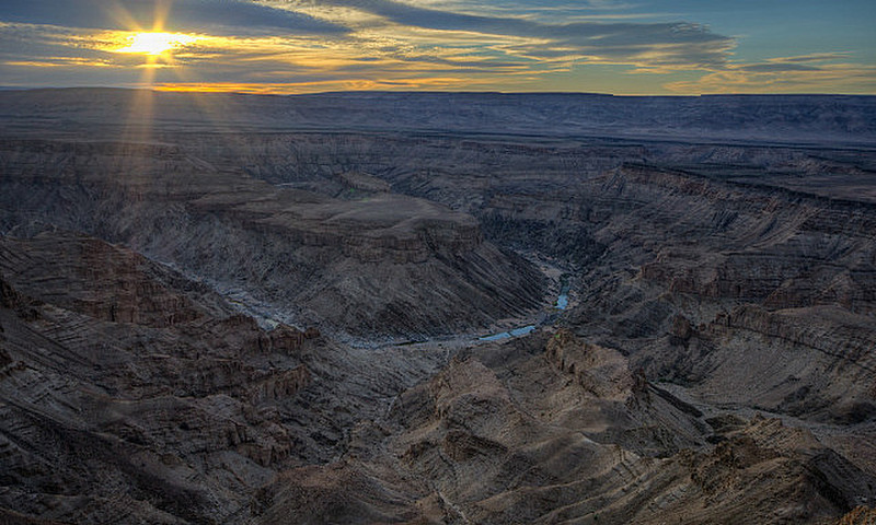 Fish River Canyon - second only to Grand Canyon