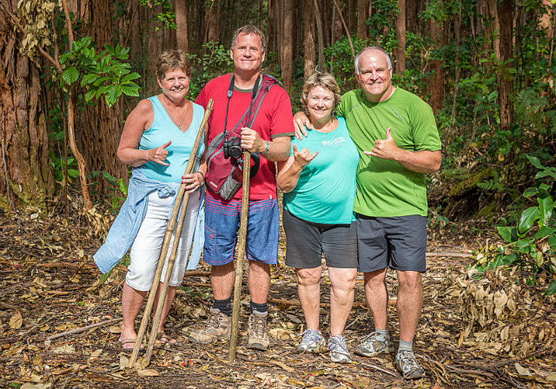 Hang Loose in the Makawao Forest Reserve