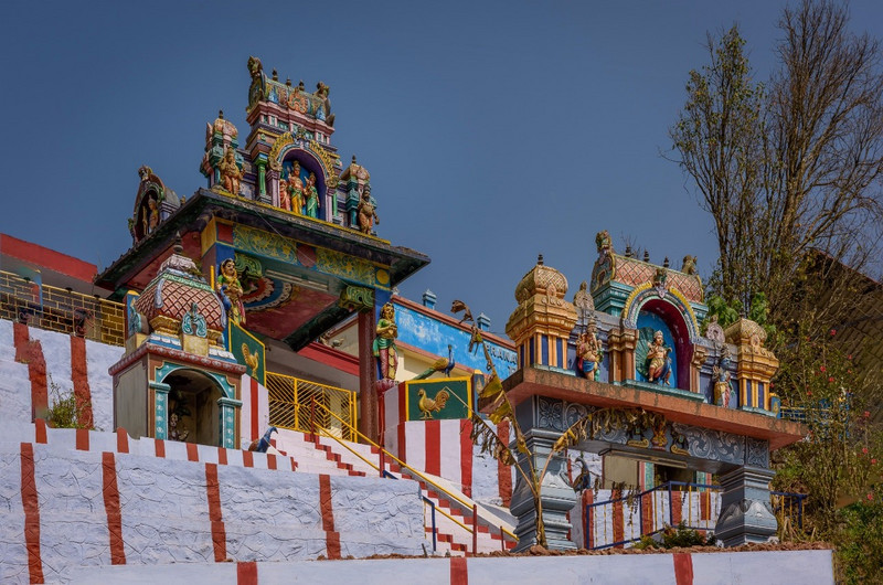 Hindu temple in Munnar