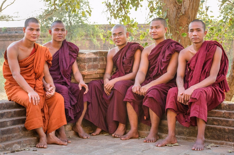 A monk afternoon gathering