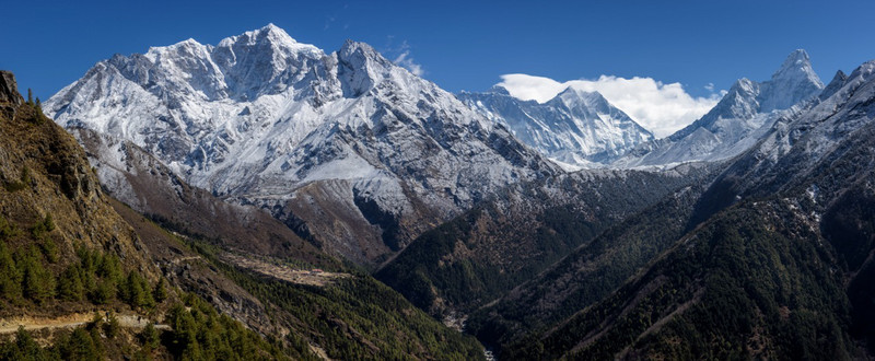 View of the Khumbu Valley