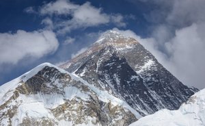 Clear view of Everest
