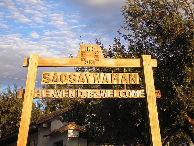 Entry to Saqsaywaman