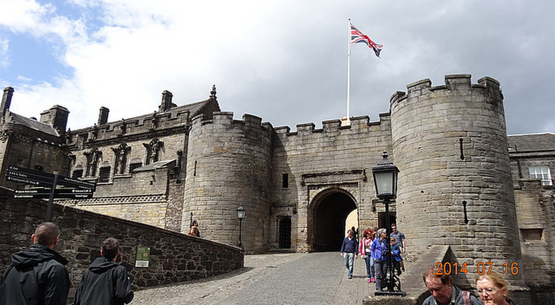 Entry to Stirling Castle
