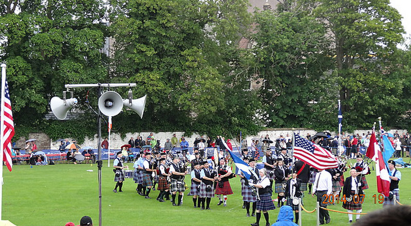 At the Highland Games