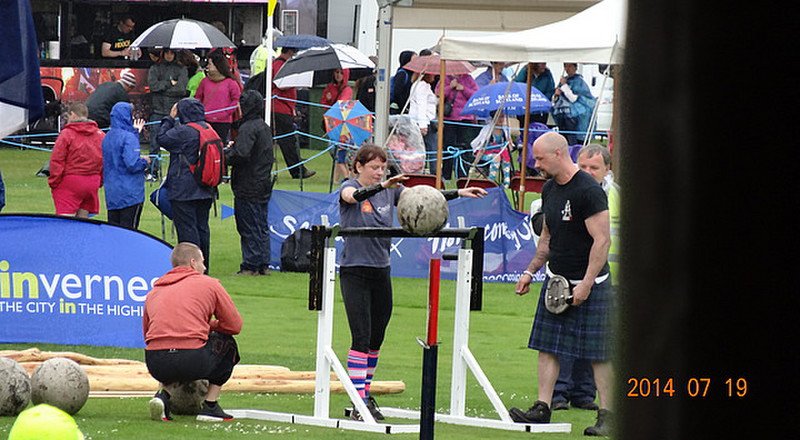 At the Highland Games