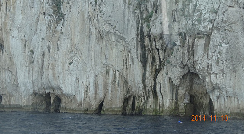 Caves on the Isle of Capri