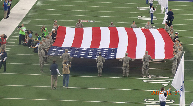 Colors Presented by Group from Fort Hood
