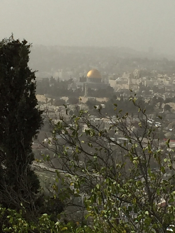 City View of the Dome of the Rock