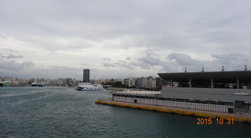 View of Athens (Piraeus) Cruise Port