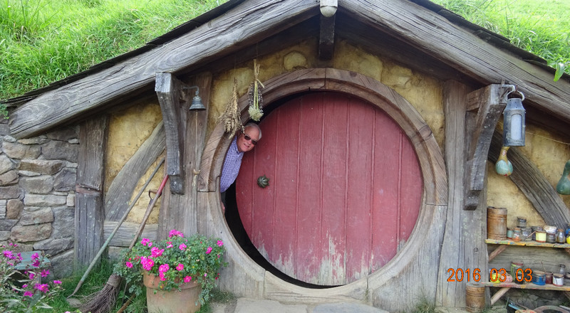 Philip Visits a Hobbit Hole 