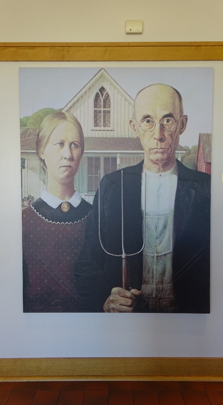 American Gothic by Grant Woods