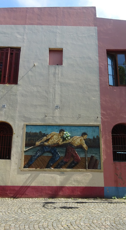 Mural on El Caminito