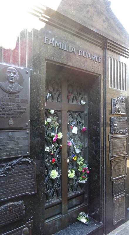 Tomb of Evita and Her Family