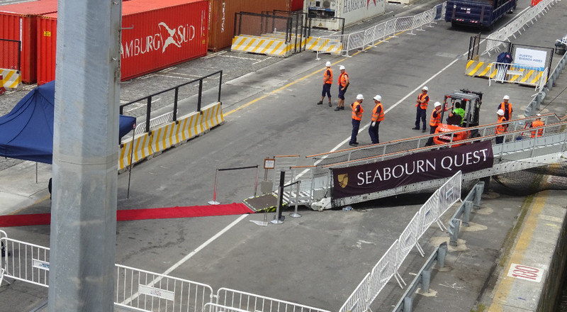 Port at Buenos Aires