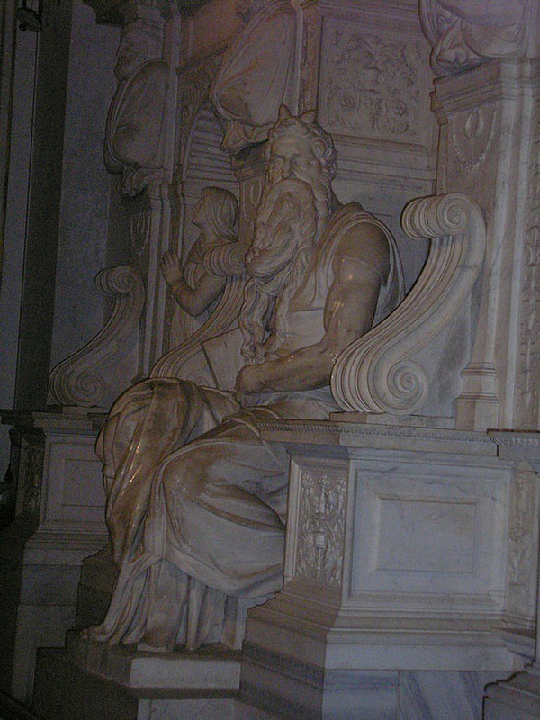 Michelangelo&#39;s Moses at San Pietro in Vincoli