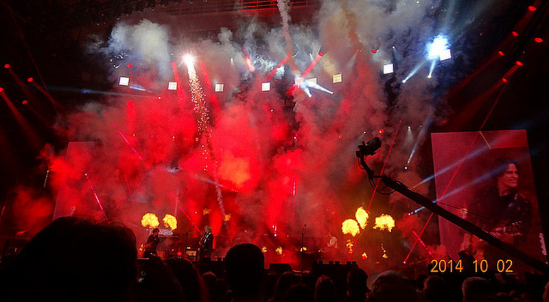 McCartney Concert Pyrotechnics