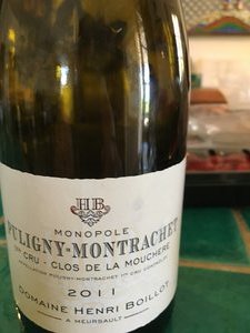 Montrachet , what a beautiful drop