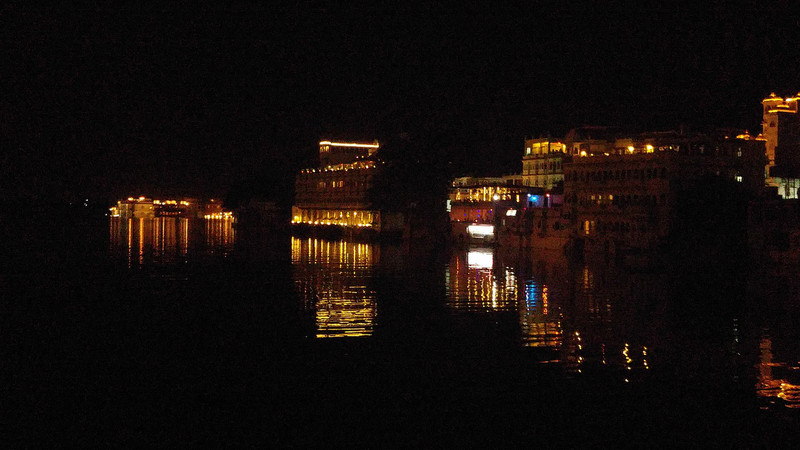 Udaipur at night 