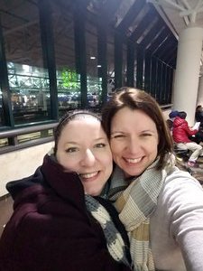 Stacie and I at Nashville airport