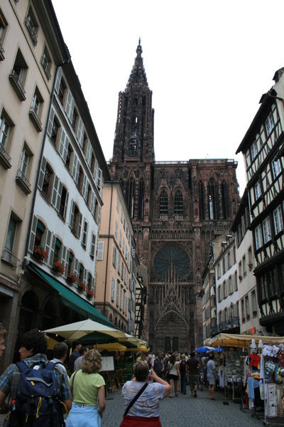 The streets of Strasbourg