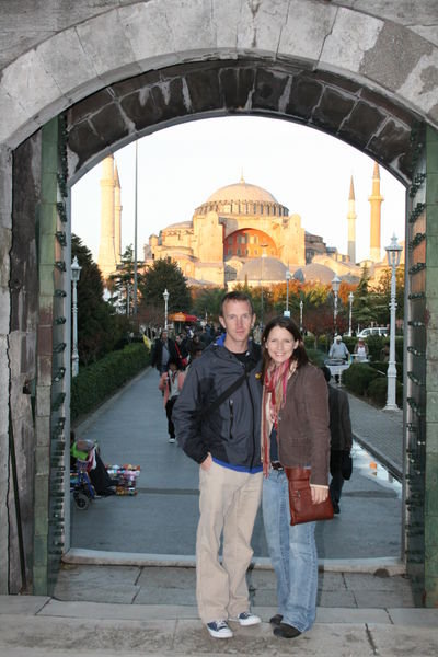 M&M at the Hagia Sophia