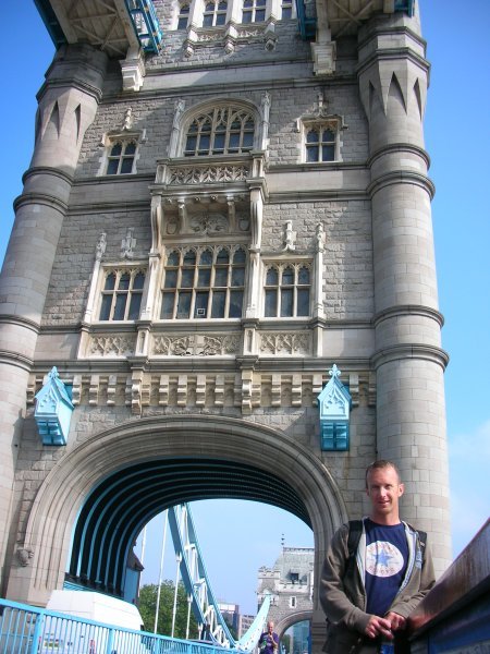 Matt on London Bridge