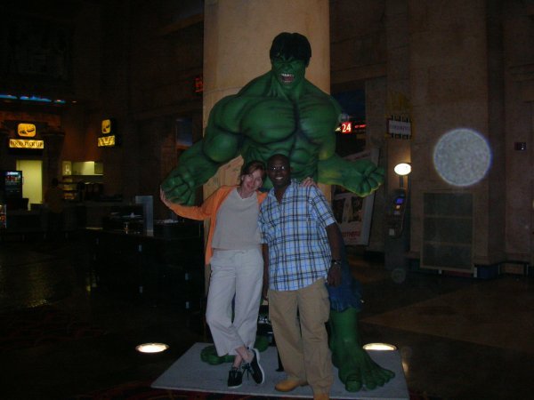 Manon, Carlton, and the Hulk at the movies