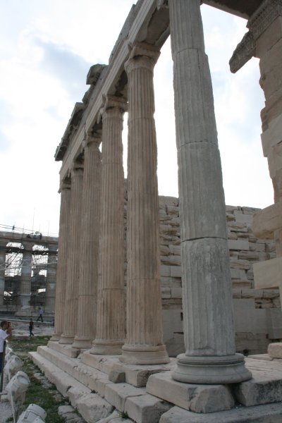 Ruins at the Parthenon