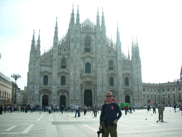 Matt at the Duomo