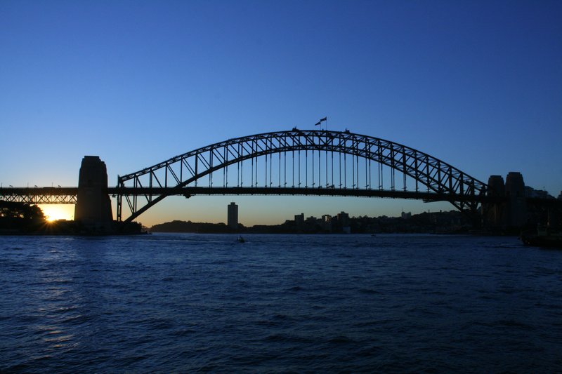 Sydney Bridge at Sunset