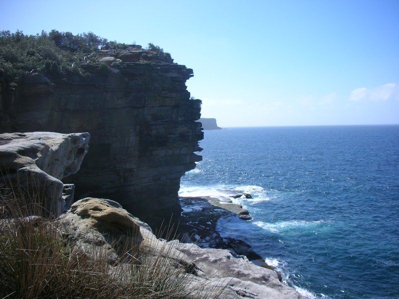 The cliffs near Watson's Bay